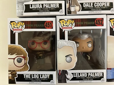 Twin Peaks Funko Pop Complete Set Of 8 447 - 453 + Con 2 Pack And