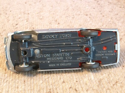 RARE Vintage 1960s Dinky Toys Meccano Aston Martin DB6 Diecast Car