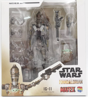 MAFEX IG-11（STARWARS THE MANDALORIAN）No.158 Action Figure 185mm