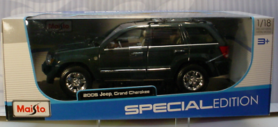 rare Maisto 2005 JEEP GRAND CHEROKEE SUV☀dark green☀ ☀Special