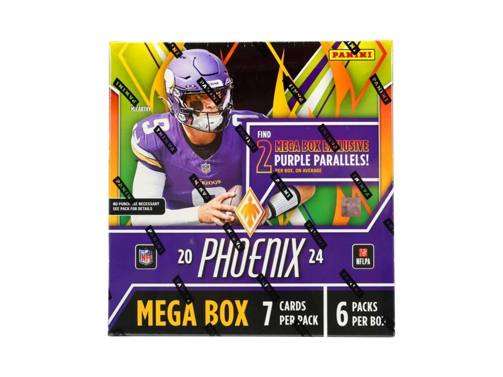 2024 Panini Phoenix Football Mega Box Purple Parallels! | eBay
