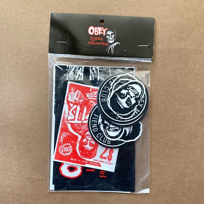 Obey Giant x Misfits Legacy of Phenomenology Sticker Pack Shepard