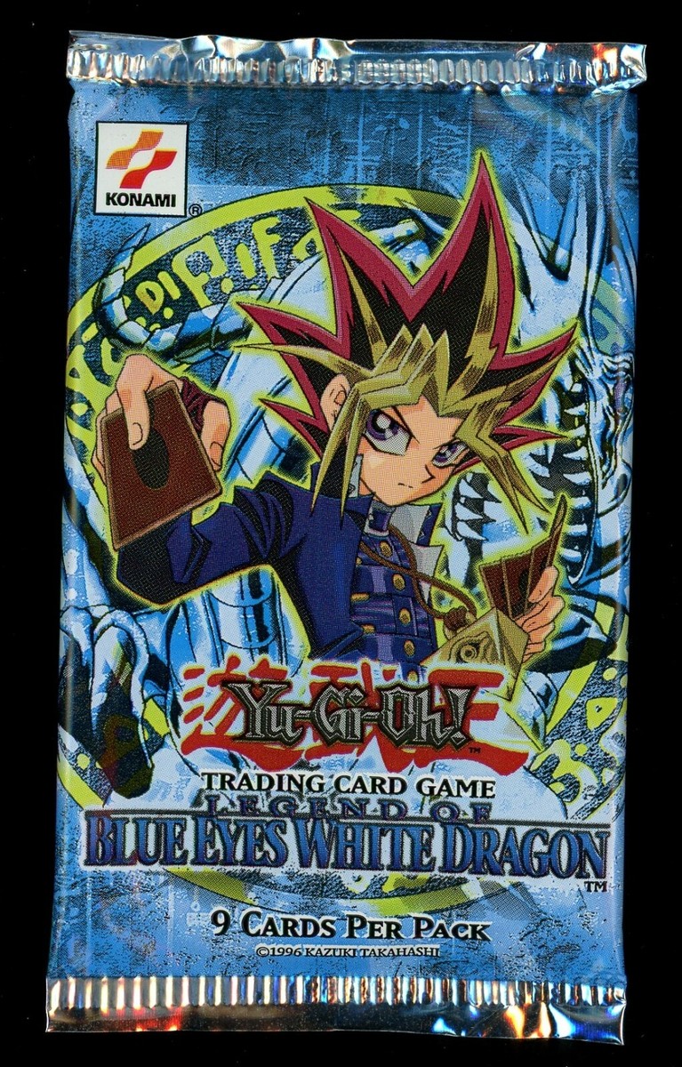 Yugioh Legend of Blue Eyes White Dragon Original Booster Pack (LOB