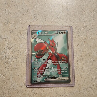 Scizor ex [Ultra Rare] - 195/162 - Temporal Forces NM Pokémon TCG