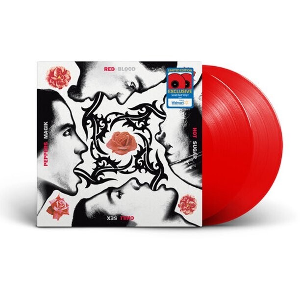 RED HOT CHILI PEPPERS BLOOD SUGAR SEX MAGIK VINYL! LIMITED RED LP