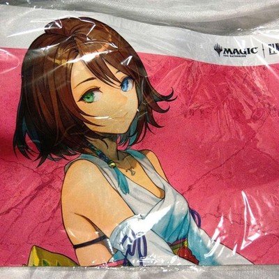 MTG ユウナ プレイマット MTG FF ユウナ プレイマット