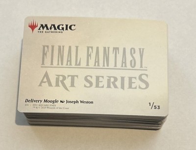 Final Fantasy Art Series Complete #1-53 Card Set NM/M Magic