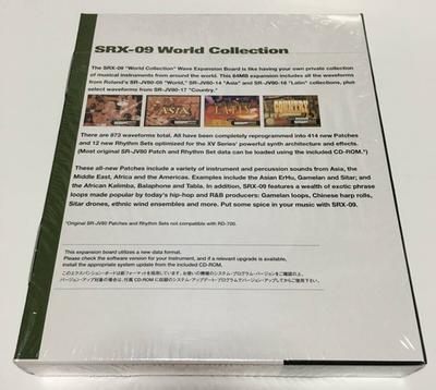 Roland SRX-09 World Collection Expansion Board - Excellent - Japan