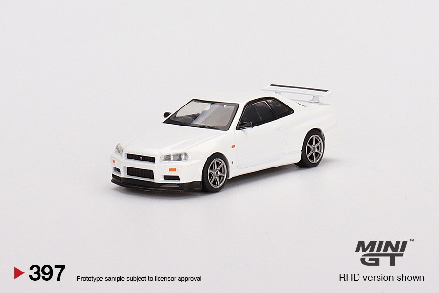 Mini GT 1:64 Nissan Skyline GT-R (R34) V-Spec N1 White #397 | eBay