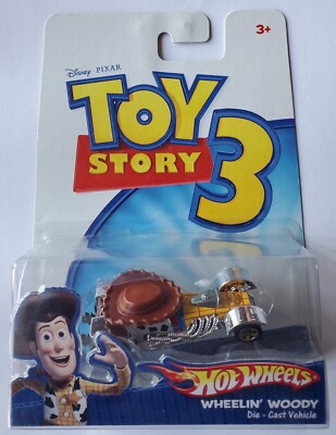 Hot Wheels Toy Story 3 Character Cars Wheelin Woody | eBay