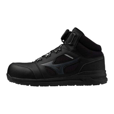 MIZUNO Almighty LSII 73M BOA F1GA2203 99 Black Width 3E Safety