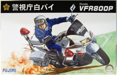 Fujimi 1/12 Honda VFR800P POLICE Motorcycle Bike Plastic Model Kit