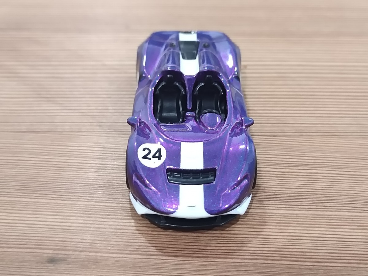 Hot Wheels 2024 Toy Fair Exclusive McLaren Elva Purple Loose 1/64