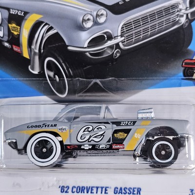 2025 HOT WHEELS MAINLINE SHORT CARD J '62 CORVETTE GASSER HW
