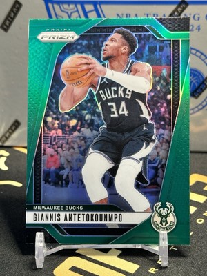 Giannis Antetokounmpo 2024-25 Panini Prizm #85 Green | eBay