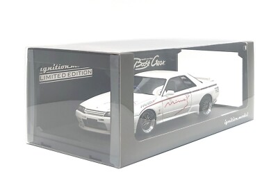 Ignition Model 1:18 Nissan Skyline GT-R (R32) MINE'S in White | eBay