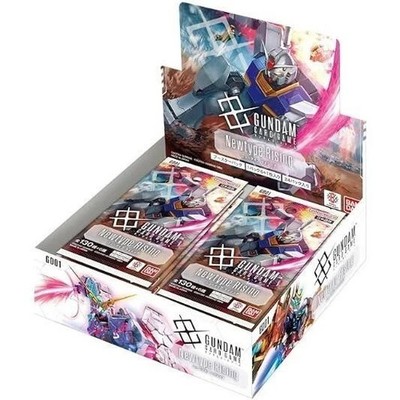 Gundam Card Game GD01 Booster Box Newtype Rising 24 Packs Japan