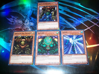 4 Card Set Gate Guardian + Suijin + Kazejin + Sanga of the Thunder