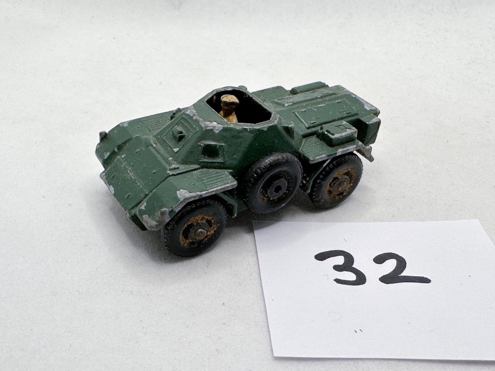 Matchbox 61a, Army Scout Car - Free Price Guide & Review