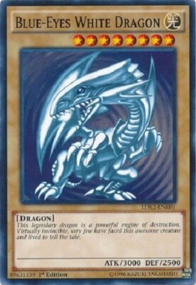 BLUE-EYES WHITE DRAGON *** 1ST EDITION CLASSIC (ORIGINAL ART