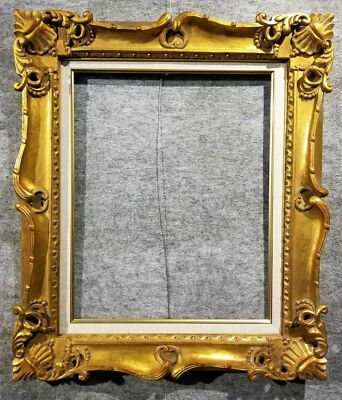 20x24 Ornate Vintage Antique Hand Carved Gold Kinkade Picture