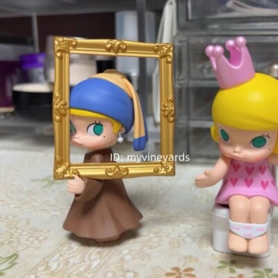 POP MART One Day of Molly Series Confirmed Blind Box Figure Art