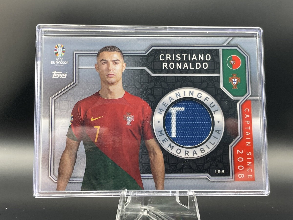 Leader Relic Cristiano Ronaldo Match Attax UFEA EURO 2024 Euros 24