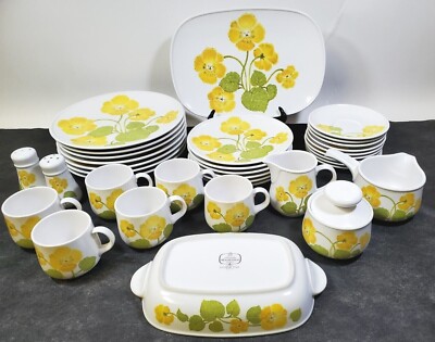 Vintage Noritake Progression Flower Time Japan Dinnerware SOLD BY