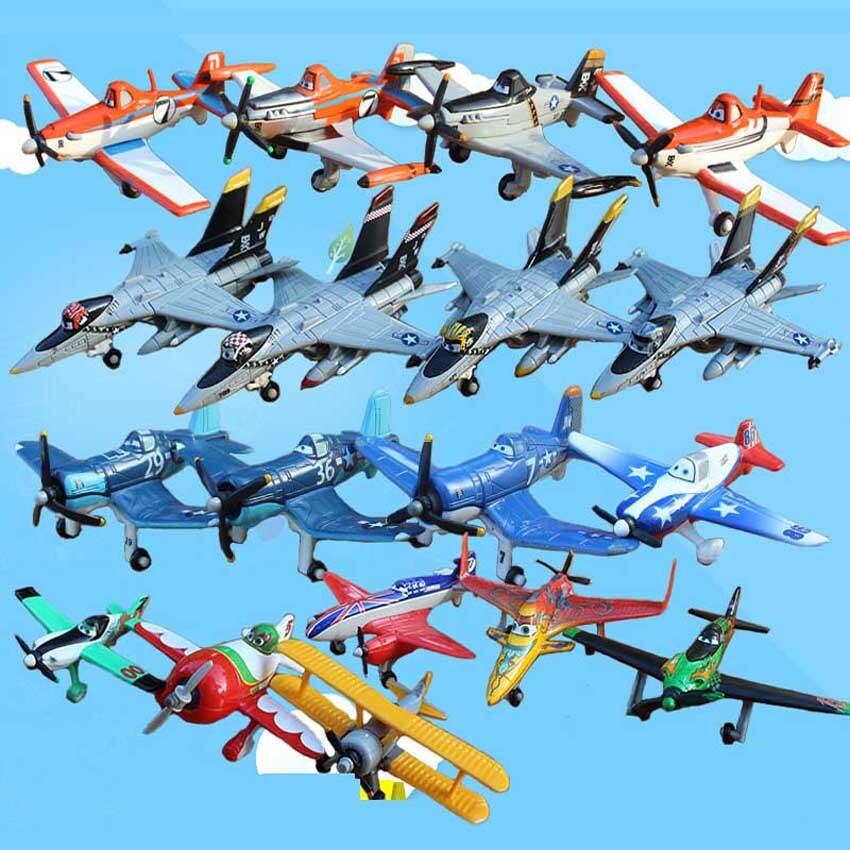 1:55 Disney Pixar Planes Dusty Diecast Model Plane Kids Gifts