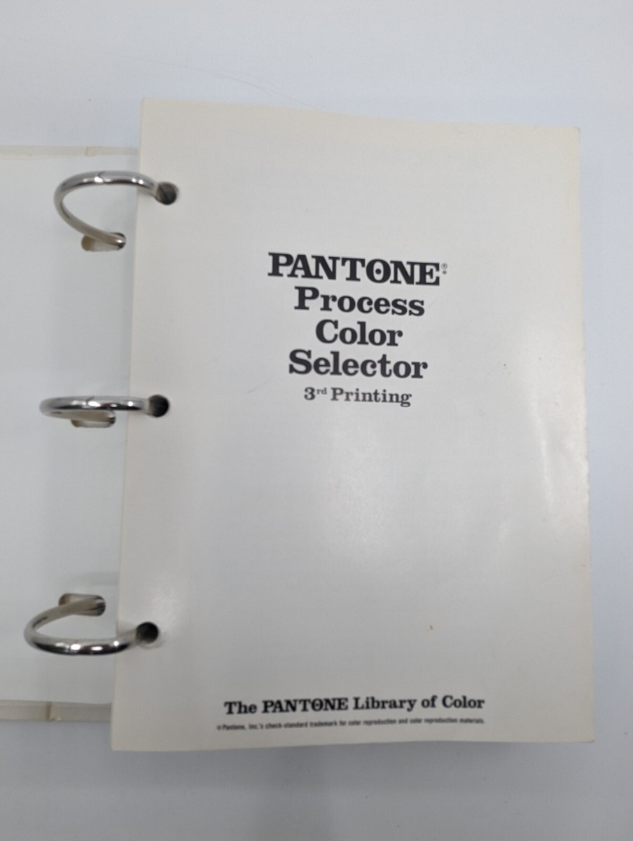 1983 Pantone Process Color Selector Vol. 6 w/81 Coated & 81 Pages