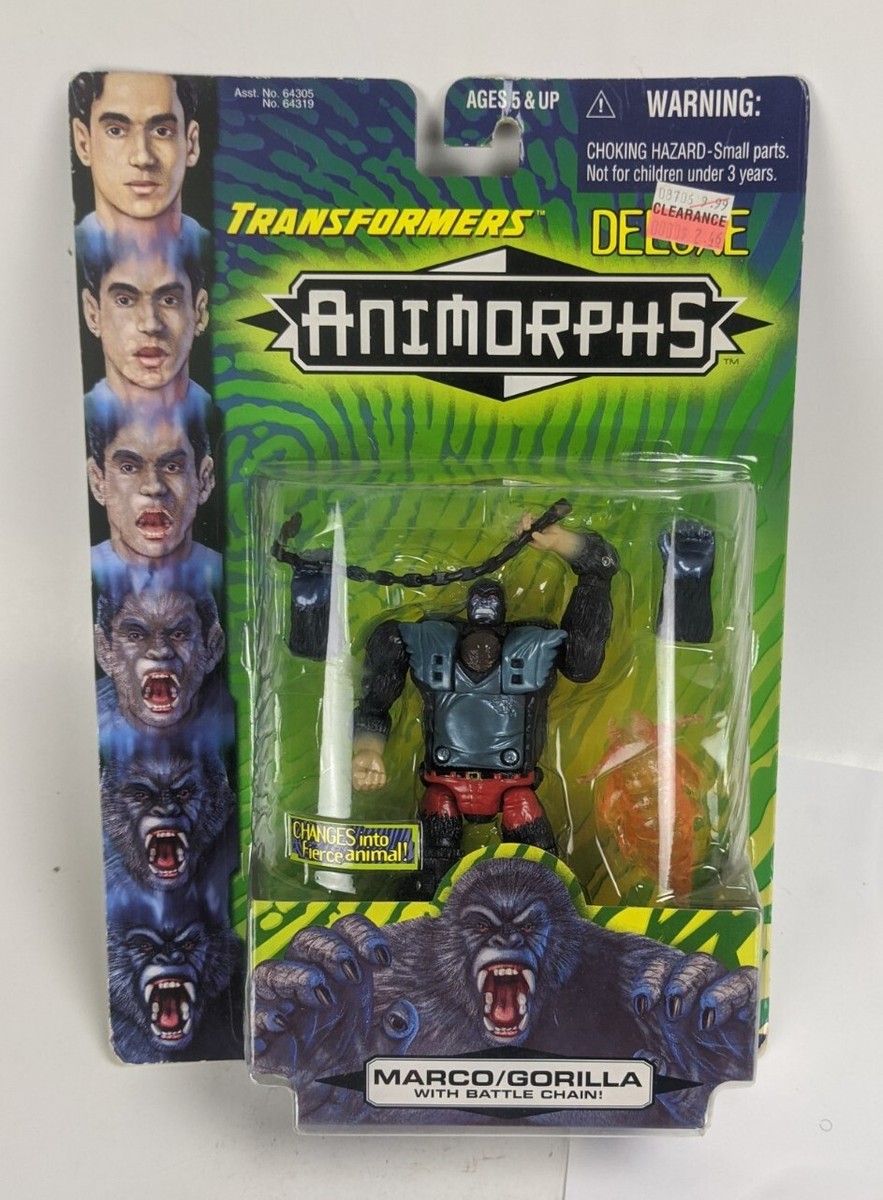 1998 Hasbro Transformers Beast Wars Deluxe Animorphs Marco Gorilla