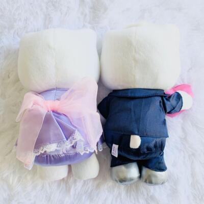 Sanrio Hello Kitty & Dear Daniel set Wedding Dolls Bridal Plush