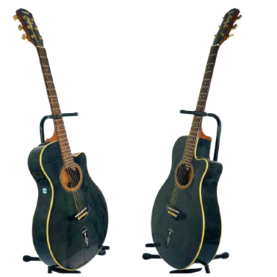 Yamaha APX-6A Blue Acoustic Electric Guitar Made in Japan Very