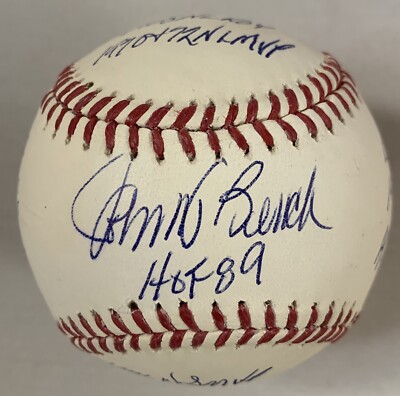 12シリ]johnny bench auto mlb 12シリ]johnny bench auto mlb Johnny