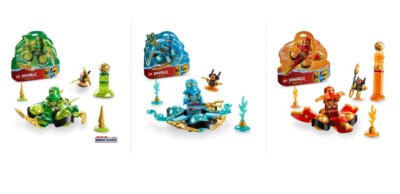 Lego Ninjago Dragons Rising NEW 71777 Kai's 71778 Nya's 71779