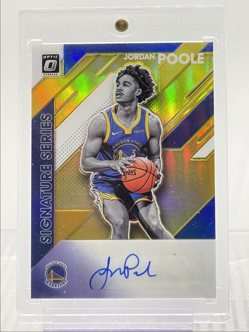 Jordan Poole 2019 Optic #SS-JPL Signature Series - Gold /10 Price