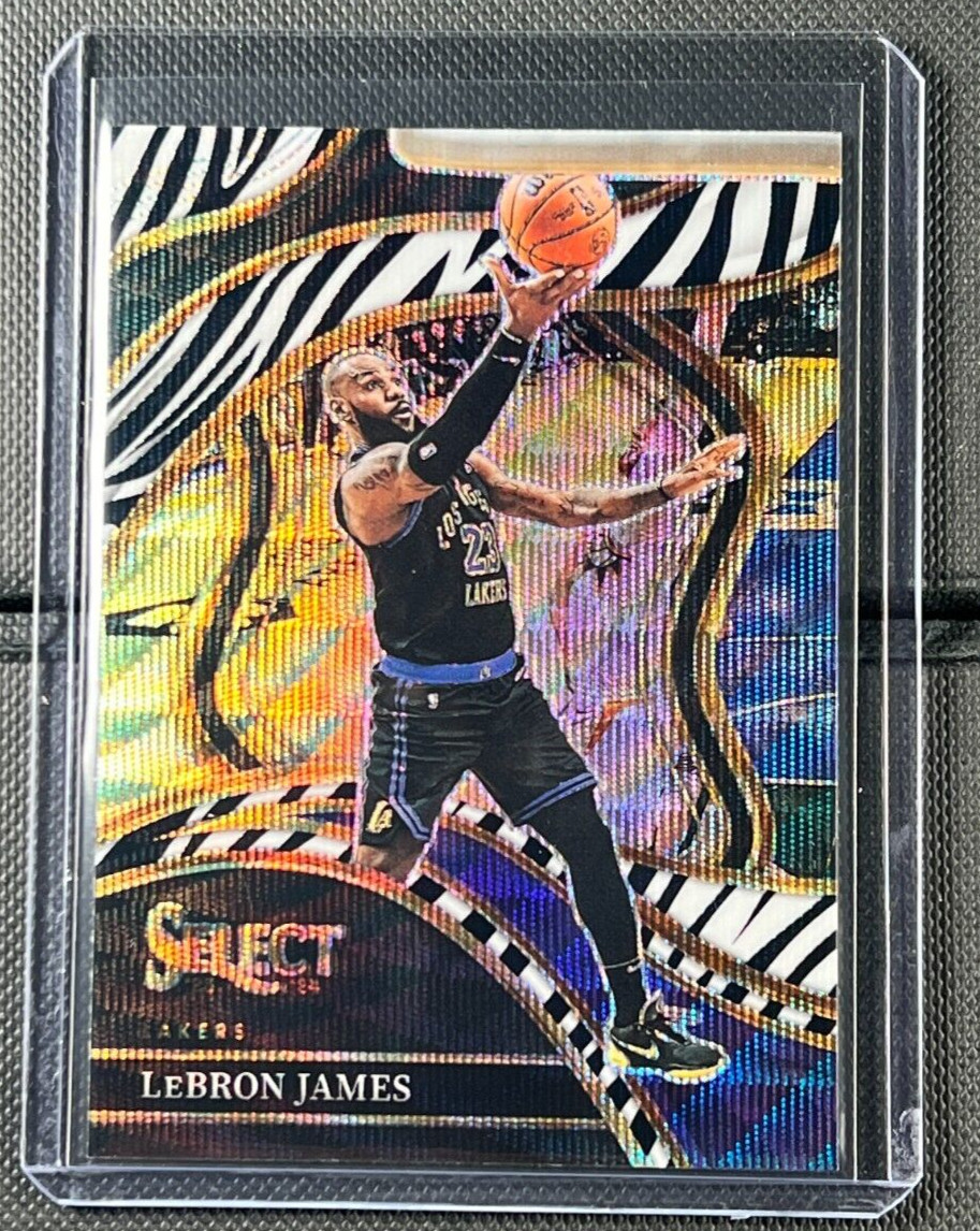 LeBron James 2023 Select #266 Courtside Zebra /(SSP) Price Guide