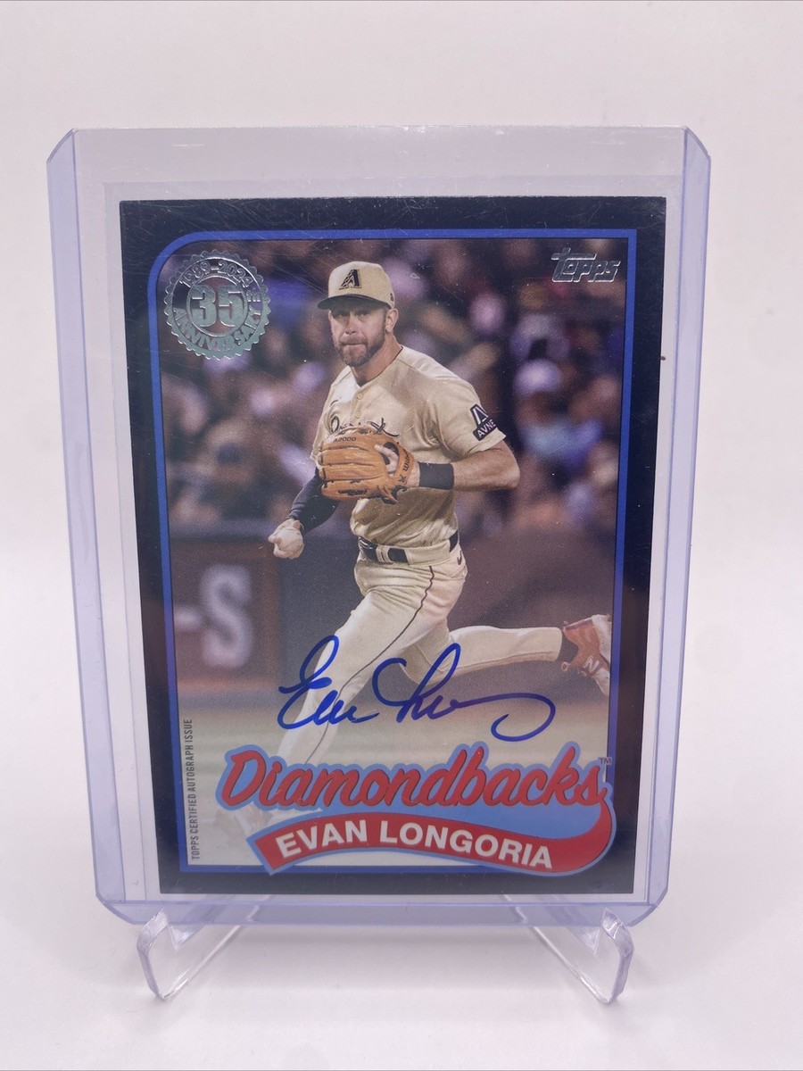 EVAN LONGORIA TOPPS 自筆サイン GAME USED パッチ EVAN LONGORIA