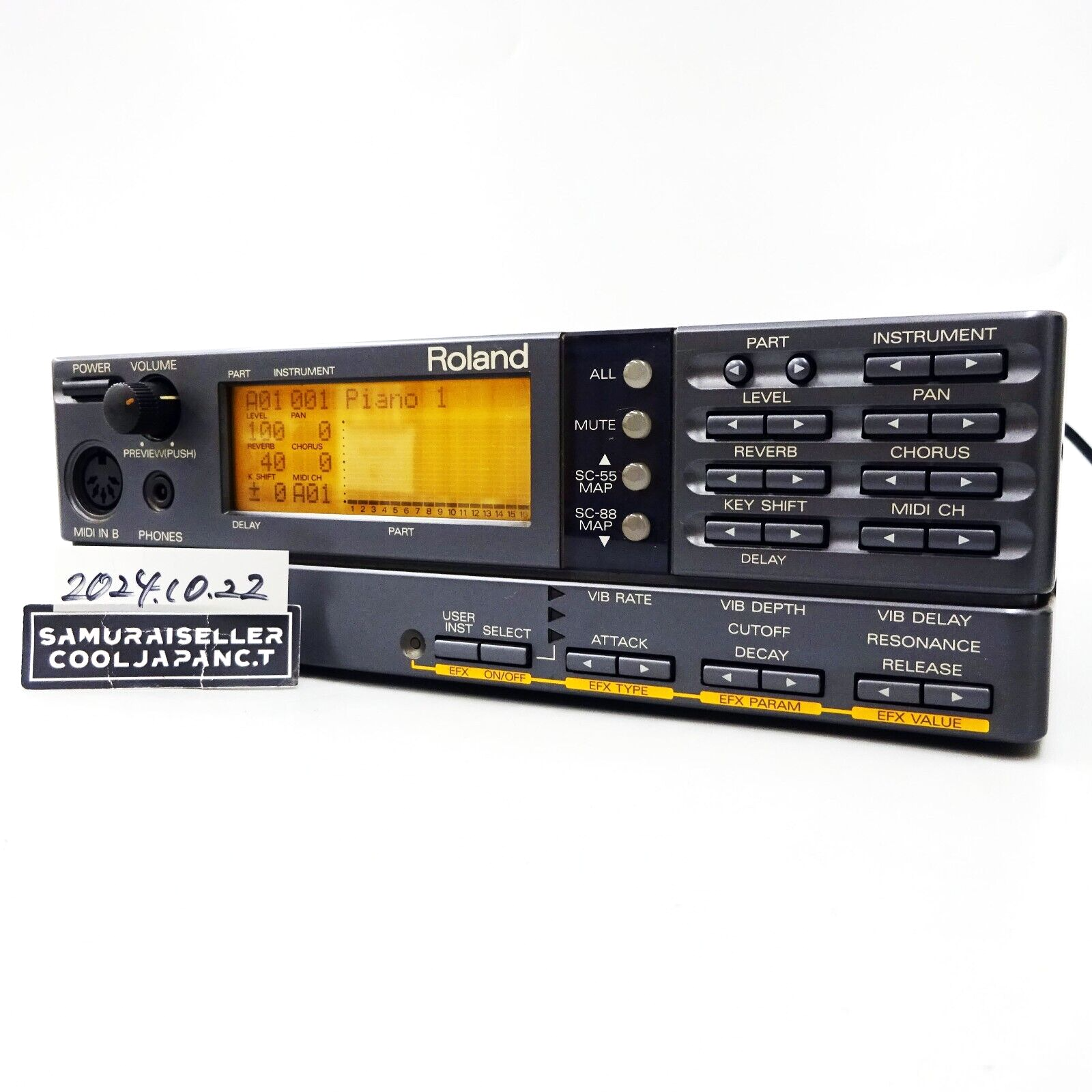 Roland SC-88☆音源モジュール☆ジャンク扱い Roland ローランド SC