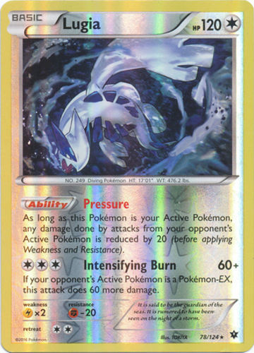 Pokemon Card Japanese - Lugia GX RR 072/095 Full Art SM8 Very good