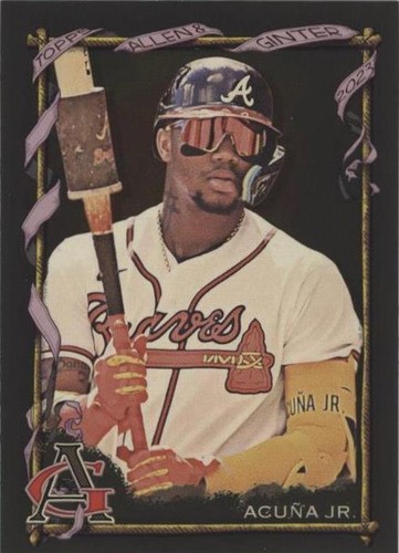 2019 Topps Allen & Ginter X #25 Ronald Acuña Jr. | eBay