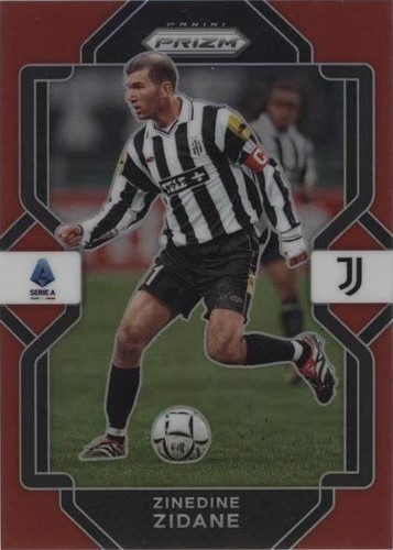 2022-23 Topps Finest Flashback UCC Legend Zinedine Zidane Blue /99
