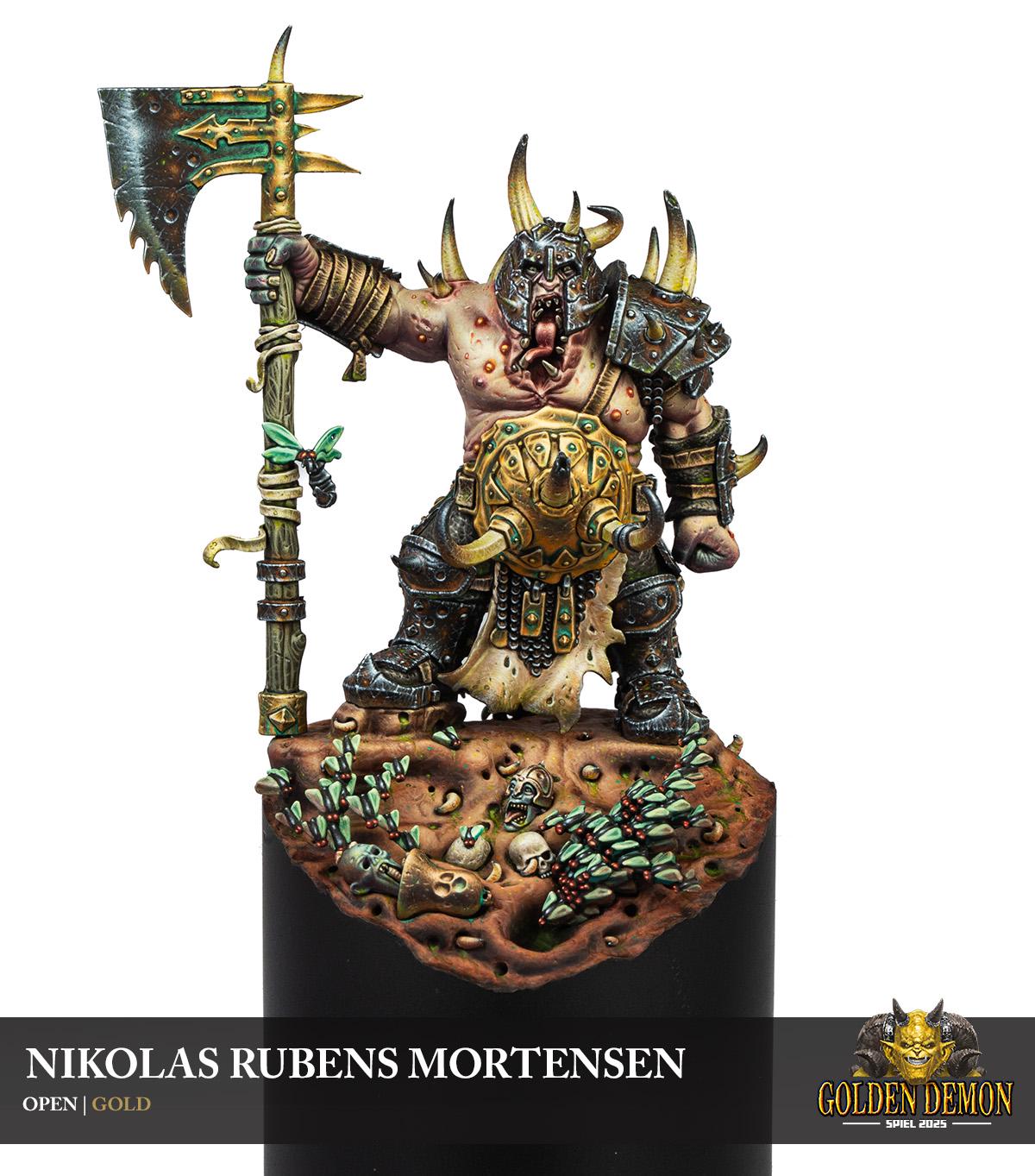 Someone made our boy Tamurkhan into the Golden Demon 2025 ! : r