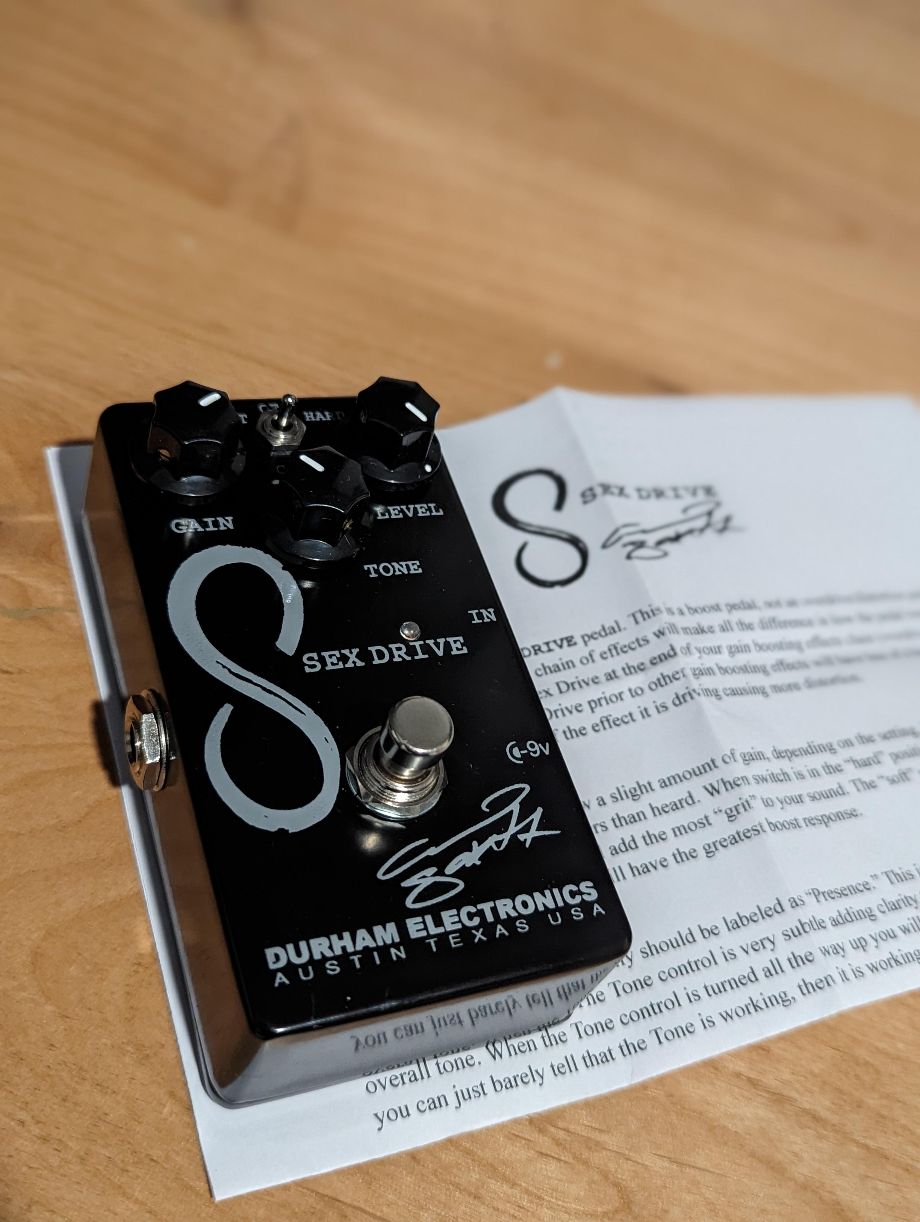 NPD] Durham Electronics Sex Drive : r/guitarpedals