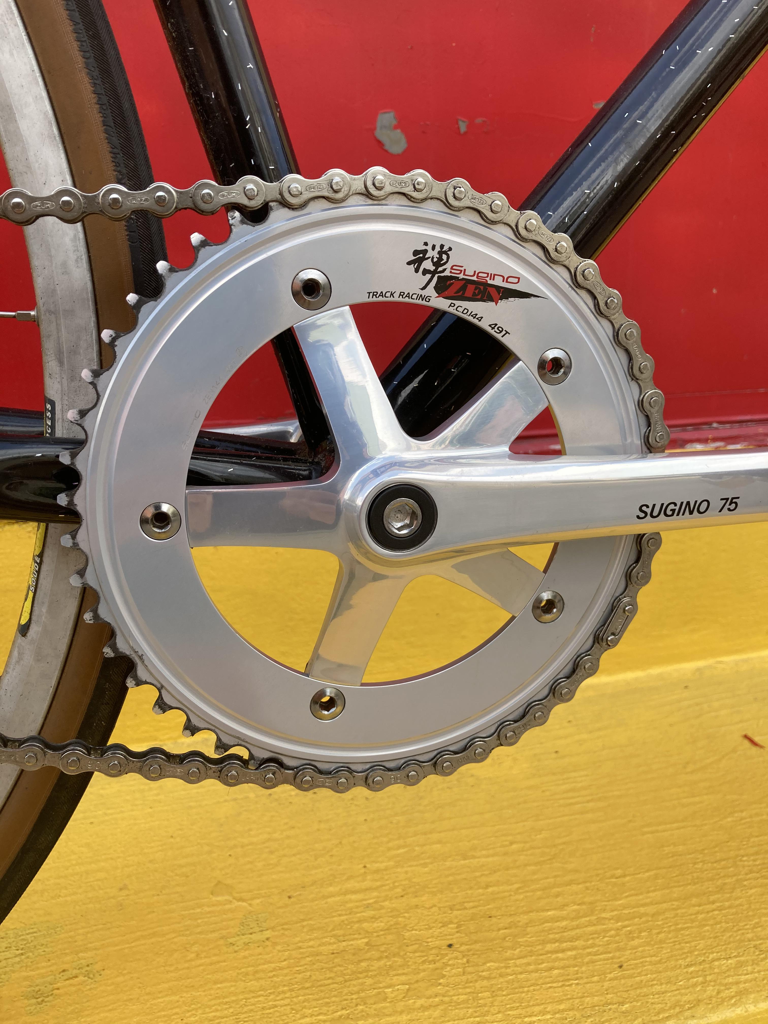 新しい（私にとって）スギノ禅チェーンリング！ : r/FixedGearBicycle