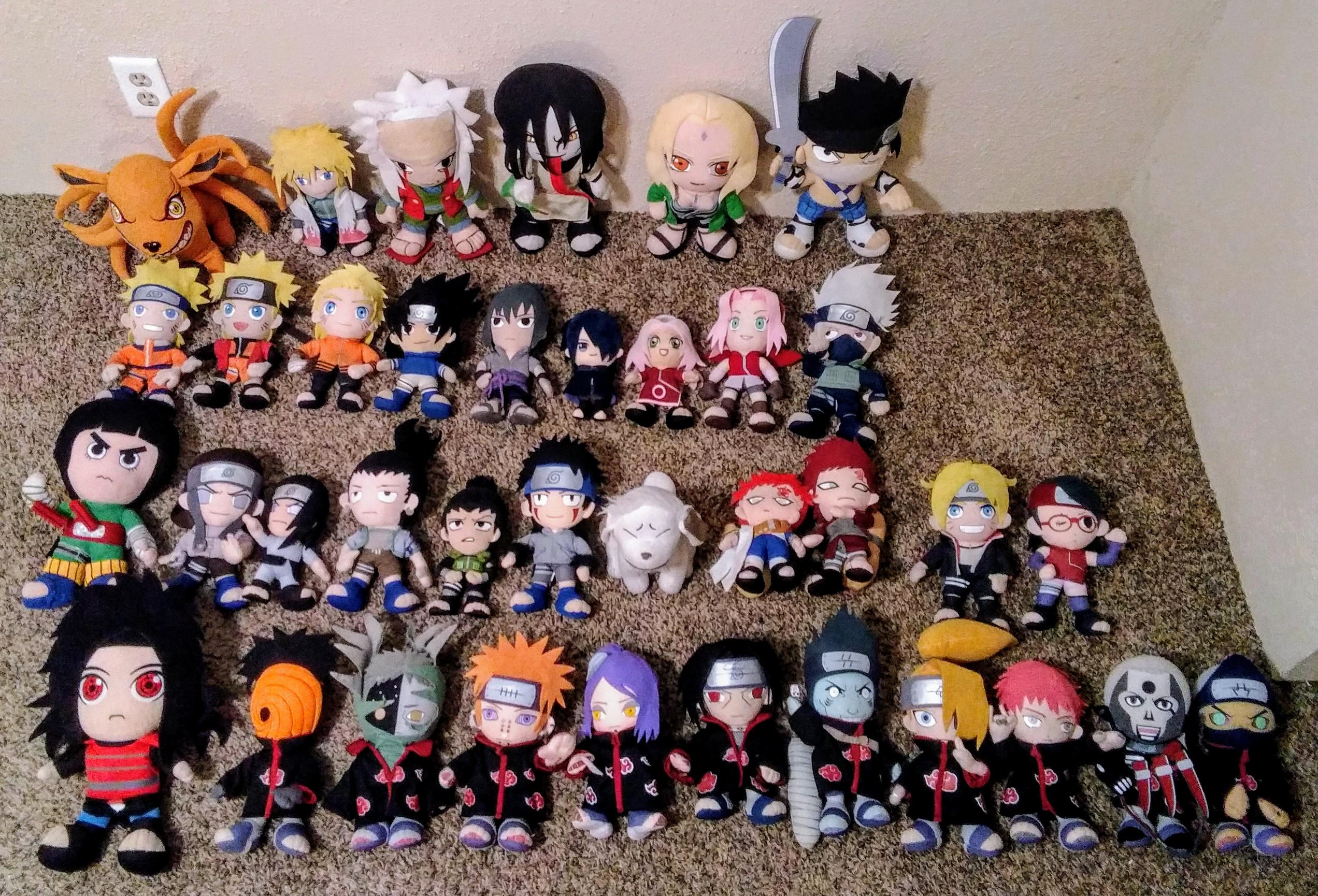 俺のナルトぬいぐるみコレクション : r/Naruto