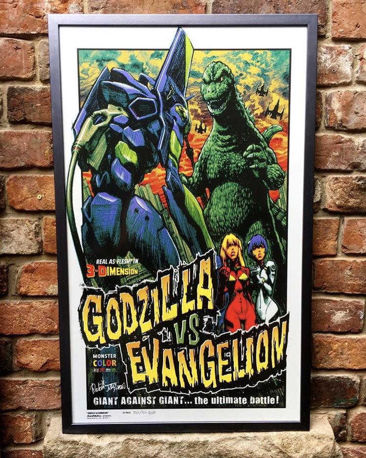 Rockin Jellybean Godzilla vs Evangelion : r/evangelion