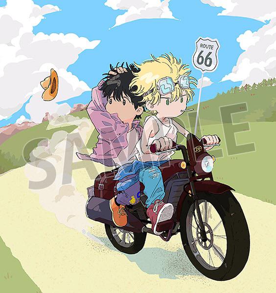 アッシュと英二のアメリカ横断旅行 - 5周年記念公式イラスト✨ : r