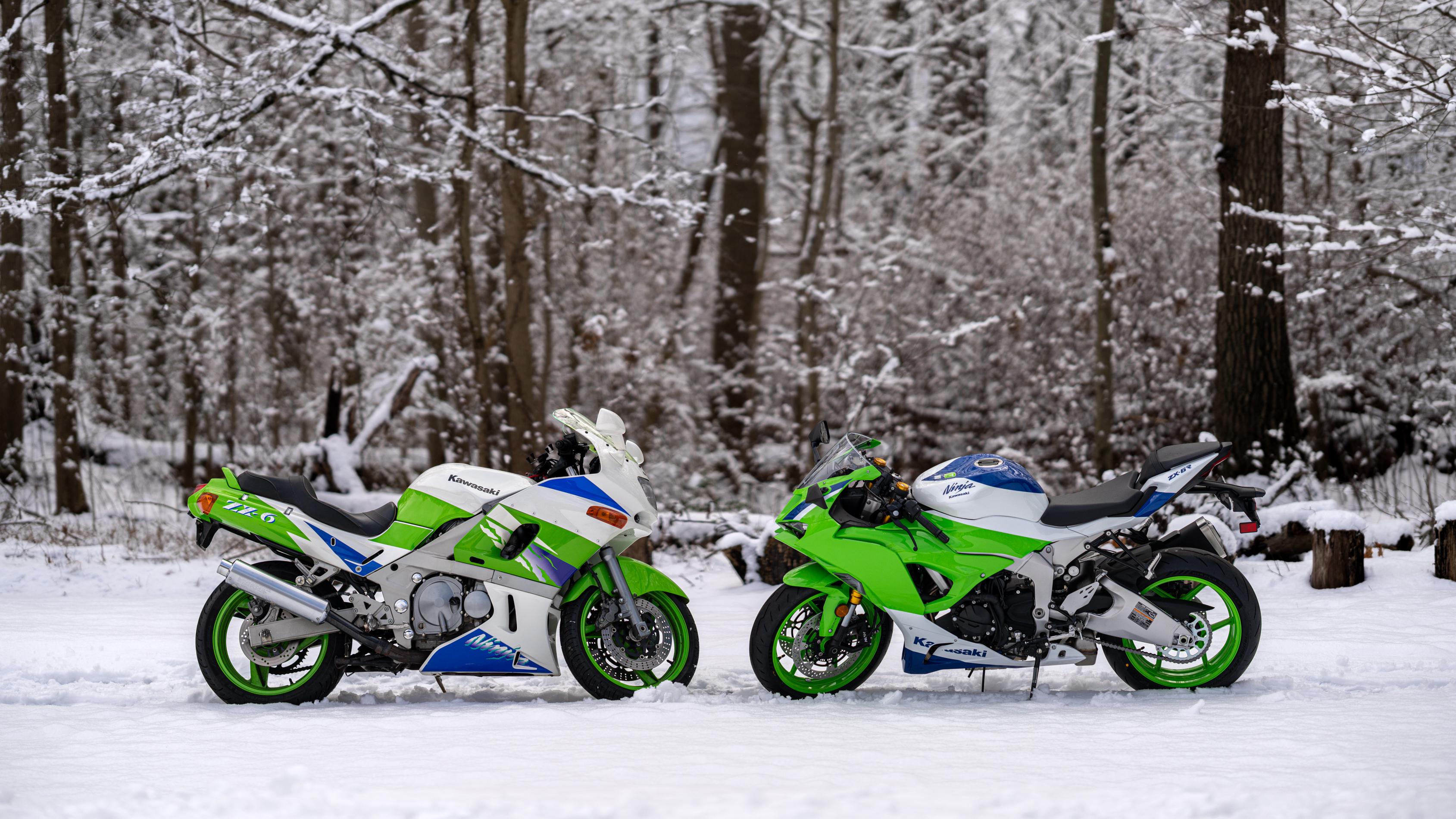 旧型と新型 - カワサキ ニンジャ ZX6 : r/motorcycle