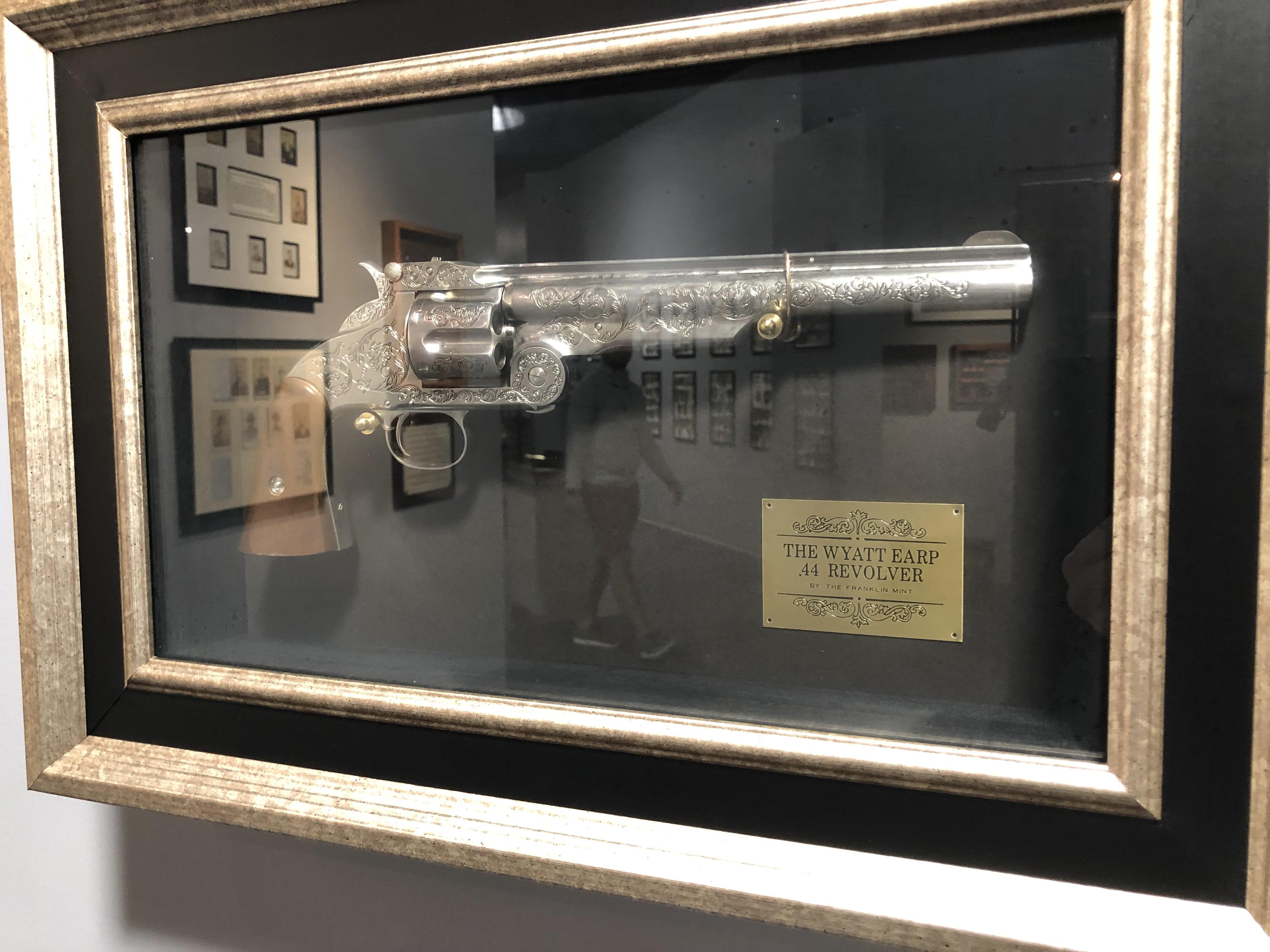 Deputy Marshal Wyatt Earp's .44 Revolver. Thought you guys might